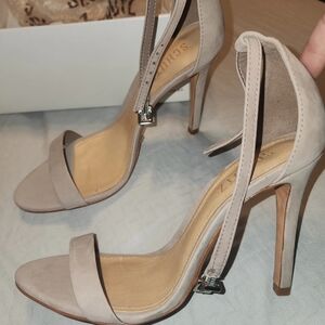 SCHUTZ Women's Taupe High Heel Sandals